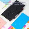Updated Transparent Sticky Note Pads with Color Ballpoint Pen, Clear Sticky Tabs