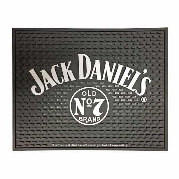 Jack Daniel's Bar Mat BIG JACK DANIEL'S Bar Mat Rubber Mat