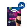Tena Silhouette Pants Plus Large High Waist Black 8s 16 Pack Bundle
