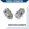 Front Left Right Door Lock Cylinder with Keys Install Hardware for Silverado