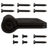 1251 4" x 4" Full Mortise Single Acting 1/4" Radius Corner Spring Hinge, Oil 