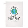 World's Best Page Boy Tea Towel Dish Cloth