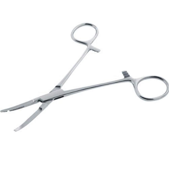 Dermal Body Piercing Kit - 2 Stainless Steel Forceps with 11