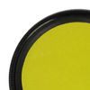 vhbw Universal Farbfilter gelb für Kamera Objektive mit 37mm Filtergewinde - Gelbfilter