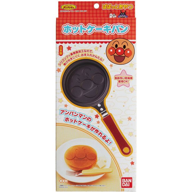 Torne 2431330 Anpanman Hot Cake Frying Pan Dishwasher Safe Snack Handmade Made in Japan