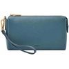 Fossil Women's Gift Accessory-Travel Wallet, Blue, Small