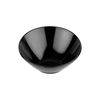 GET Slanted Angled Salad Bowl,5.5 Ounce, Black