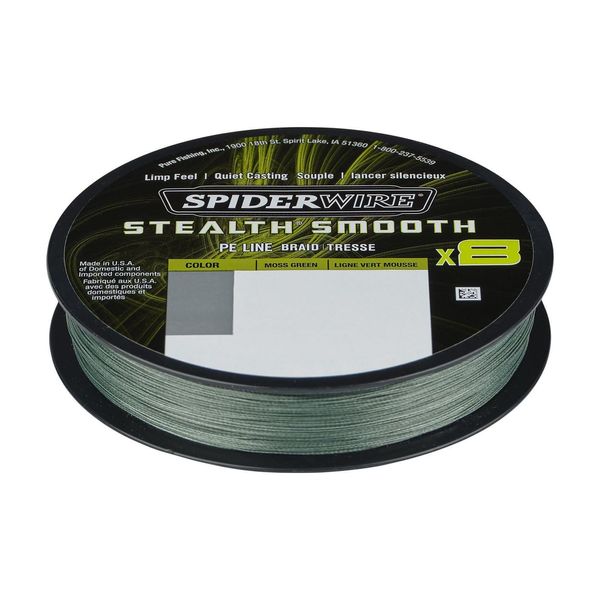 Spiderwire Stealth Smooth Braid 8 Strands 300 m Moss Green 0.13 mm