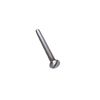 M3.5 Silver Electrical Socket Screws, 25mm, For Switches, Light Switch, Plug Sockets, 3.5mm x 25mm, (50)