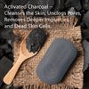 ONE Bar Activated Charcoal 3 Pack - Shave, Shower, Shampoo, face, beard, body, hair/scalp, SuperFAT “oil” Infused: Avocado, Mango, Olive, Coconut, Argan, Moisturizing and Nourishing Oil.