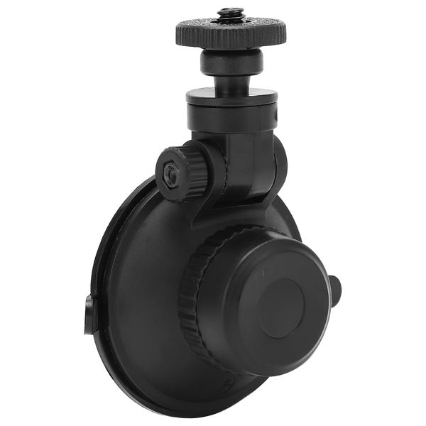 Suction Cup Holder for Car Mount Glass, Universal Action Camera Accessory with Strong Adsorption, Multiple Viewing Angles