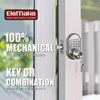 Mechanical Keyless Entry Door Lock Digital Code Keypad Knob Combination Deadbolt