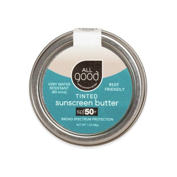 Elemental Herbs All Good Tinted Sunscreen Butter SPF 50 1 oz Tin