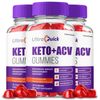 Ultra Quick Keto ACV Gummies, Max Strength Official, Dietary Supplement (3 Pack)