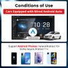 Carlinkit Wireless Android Auto Adapter,Converts OEM Wired to Wireless Android Auto,Plug and Play, Easy Setup,Android Auto Wireless Dongle(For Android Auto)
