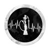 Relaxing Hookah Shisha (Sheesha) - Heart Beats Design 2