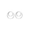 Elli Women's 925 Sterling Silver Circle Earrings