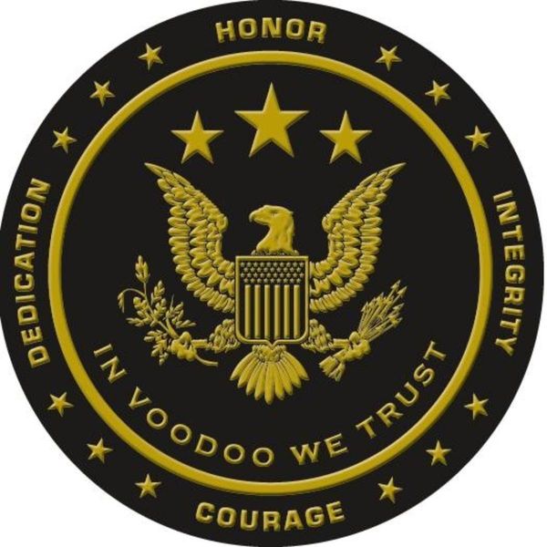 VooDoo Tactical 07-0045000001 Challenge Coin, Round