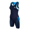 Aropec - Malla / Body de fitness para mujer, color azul, talla S