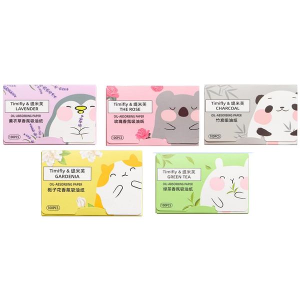 5Packs Oil Blotting Sheets for Face Soft Oil Control Film Blotting Papers for Face Remove Excess Shine Oil Absorbing Oil Blotting Sheets for Oily Skin Care,Beauty and Personal Care,Makeup and Tools