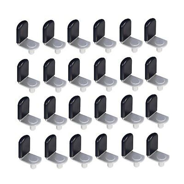 40PCS 5mm Kitchen Cabinet Shelf Pins Nickel Plated Shelf Support Pegs