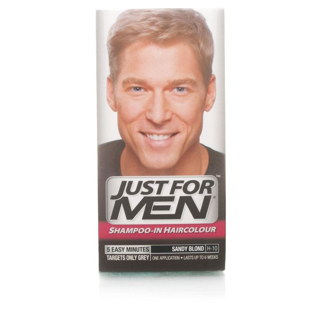 Just For Men Shampoo-In-Color Sandy Blond H-10 (3 Pack)