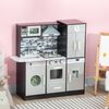 Play Kitchen Set for Kids with Lights Sounds