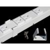 24" 6-Outlet Hardwired Power Strip, HT206VW