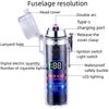 USB Rechargeable Frameless Lighter With Flashlight