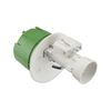 Debflex 718945 DCL Pack Electrical Box with Hook for Masonry B22 Green