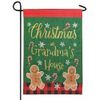 Christmas at Grandma's Double Applique Garden Flag