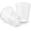 PLASTICPRO plastic Cups 5 oz Disposable Clear Beverage Tumbler (500 Count)