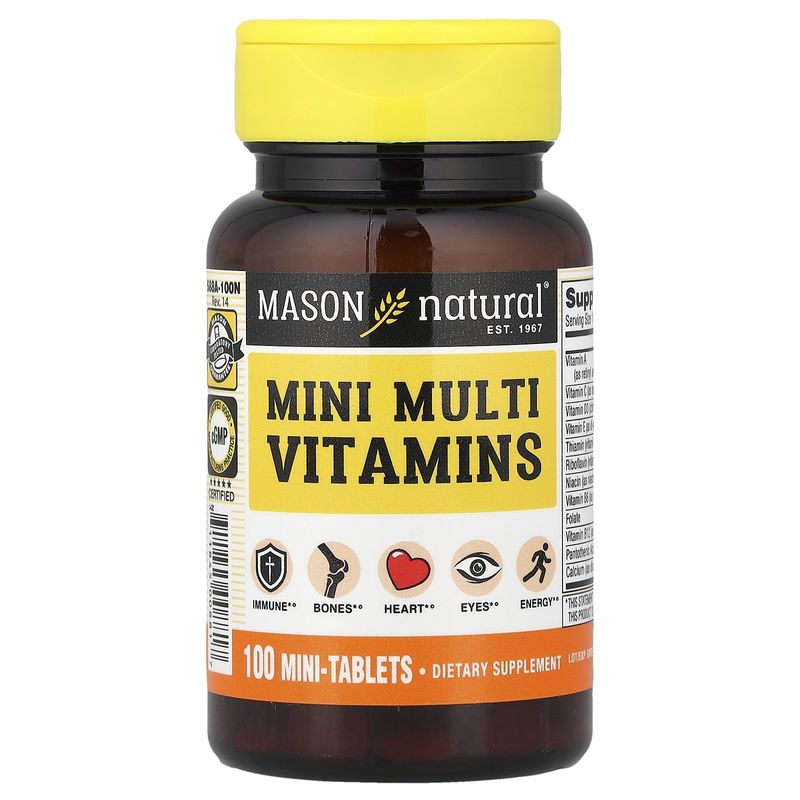 Mini Multi Vitamins, 100 Mini-Tablets - Online Marketplace - EveryMarket