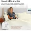 Luxury 800 Thread Count Twin 100% Cotton Sheets - Ivory Sateen Weave Bed-Sheets,