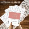 Creative Mini Sewing Book - Elevate Your Skills, DIY Stitch Cards Set for Beginners & Enthusiasts