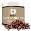 Arabica Coffee Body Scrub Exfoliator - Loaded with Caffeine for Cellulite and Stretch Marks | Exfoliating Skin on Face, Hand, Foot, Butt - Coffee Scrub for Women by Pure Body Naturals, 12 Ounce