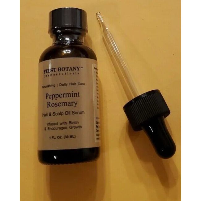 Peppermint Rosemary Oil for Hair Growth - Scalp & Hair Strengthening Hair Serum