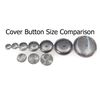 50 ButtonsUCover Self Cover Buttons with Flat Backs Size 60