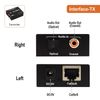J-Tech Digital Digital Audio Extender Converter for Optical/Coaxial Audio Ove...