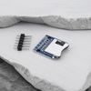 Create idea 10Pcs 3.3V Micro SD Card Reader Modul SPI SD Card Slot Module Socket Reader with 6-Way Pin Strip for Micro SD Card ESP32
