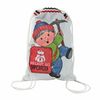 Do It Yourself Medium White Canvas Drawstring Bags, 48 Pc.