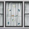 Swallows Bird Window Clings | Colourful Window Decals to Prevent Bird Strikes | Double-Sided