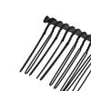 VOCOSTE Non Slip Hair Side Comb Accessories Metal Black Hair Side Comb Retaining Hair Clips 4cm 12pcs