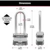 Master Lock 1KALJ, Silver, 1LJ