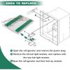 LED Module Light Replacement Kit For Whirlpool Refrigerators W11043011 AP6047972