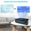 Dual Natural Ionic Body Relax Detoxification Foot SPA Foot Baths With CASE 