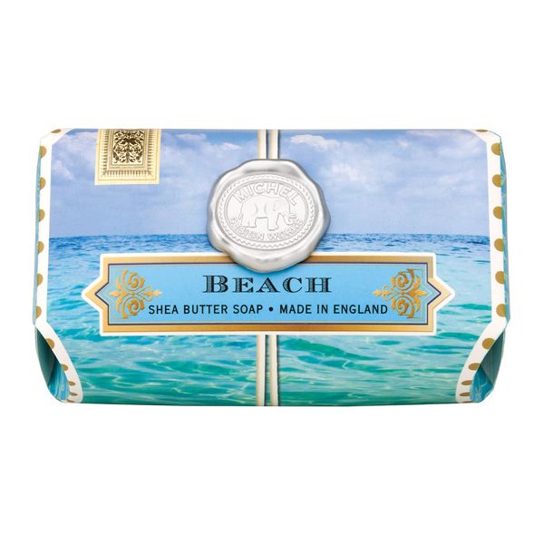 Michel Design Works Large Bath Soap Bar, Beach