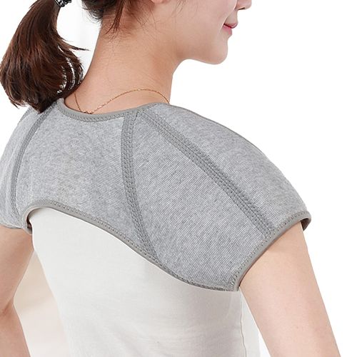 Worn Blanket, Shoulder Pads, Shoulder Support, Shoulder Cover, Lightweight, Washable, Women's, Men's, Countermeasure against the Cold, Winter, Present, Gift, Sleeping, Outdoor, Breathable, 17.7 - 19.3 inches (45 - 49 cm)