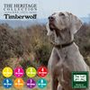 Ancol Timberwolf Bonded Thread Leather Blue Collar Pet Training Accessory 39-48 cm, Size 5