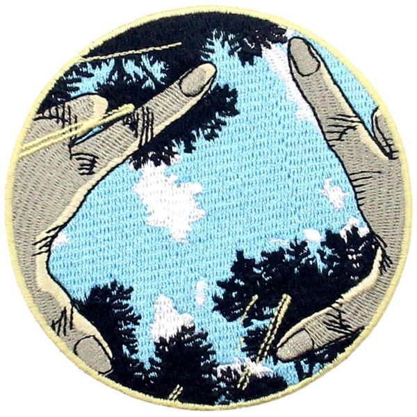I'm Not Alone Explore Outdoor Patch Embroidered Applique Iron On Sew On Emblem